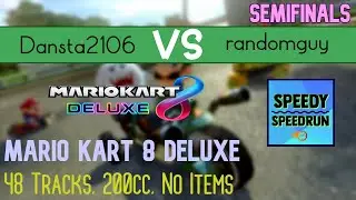 Dansta2106 vs randomguy | MK8DX 48 Tracks Tournament | Semifinals