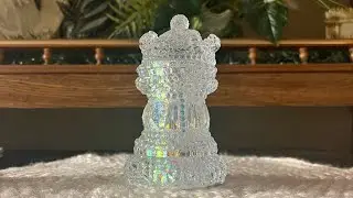 #201 @intoresin Chess Piece Storage Jar Mold