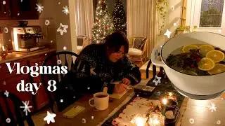 winter solstice: witchy rituals, cozy ambience 🌲✨❄️ VLOGMAS DAY 8