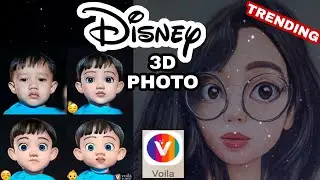 TRENDING!  Cara Merubah Foto menjadi Kartun 3D DISNEY II Aplikasi Voila II Cartoon Yourself