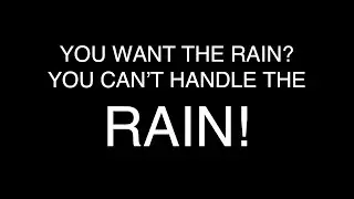 SOUNDS OF RAIN for sleeping. Gentle Vancouver, Pacific Coast raindrops become heavy rainfall.
