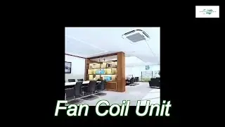 11.8kpa 9000btu ceiling fan coil unit system fan coil system