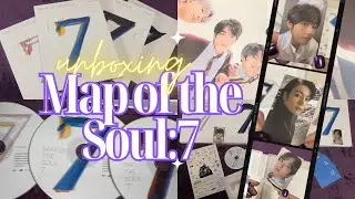 BTS (방탄소년단) MAP Of The SOUL:7 [UNBOXING] all versions | #bts #unboxing #album