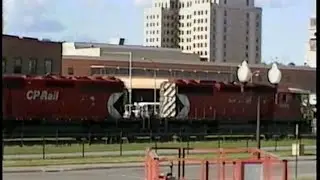 1996_07_24 IAIS SOO CP Davenport IA PacMan SD40-2 LeClaire Park