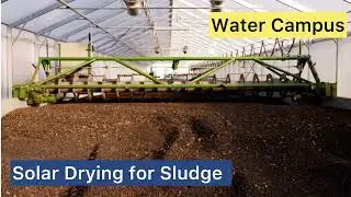 Solar Drying for sludge