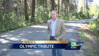 Paying tribute to Olympic heroes in Echo Summit