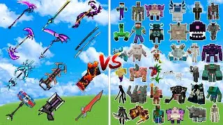 What Magic Weapon Can Defeat The Most Bosses in Minecraft?