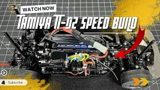 Building a Tamiya TT-02 RC Car Speed Build in 4K #tamiya #rccar #tt02