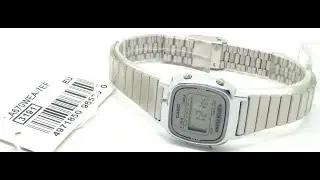 Casio LA670WEA-7EF видео обзор настройка