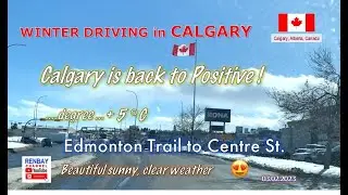 Winter Driving in Calgary, 