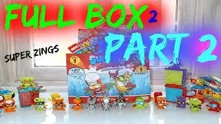 Super Zings series 1 Full box 2  [PART 2]  (Mega Unboxing)