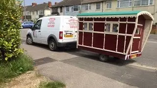 micro gypsy waggon 7ft long x 4ft wide