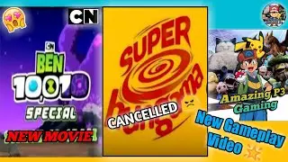 Ben 10 New Movie On Cartoon Network 😍 || Super Hungama Cancelled 😔 ||#Short News #AmazingP3Gaming !!