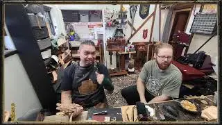 [Leatherworking][Cosplay] Ren Faire Prep With Apprentice