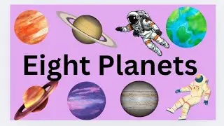 Eight Planets names/ Planet names in English with spellings.