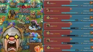 SSQ Rally Party VS 108M Troops Rally Trap allowing them to counter me Lordsmobile