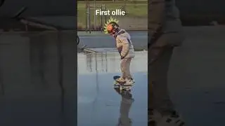 6 yo First ollie on skateboard #skateboard #dlxsf #dlx #antihero #grimplestix #skate #ollie