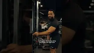 QUICK AND EASY TIP TO GET MORE OUT OF YOUR LATERAL RAISE! #workouttips #papapump #weighttrainin
