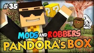 THE TROLL BOX?! - Minecraft Modded Cops and Robbers (Pandora's Box Mod)