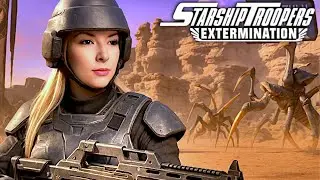 DERROTANDO INSETOS GIGANTES - Starship Troopers: Extermination