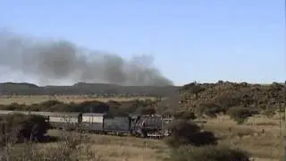 South African Railways 23 3300 & 25NC 3410 Bloemfontein to Kimberley and back