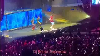 Chris Brown Live Performance & Valiant run out & mad it up @ Chris Brown & Friends BZR Weekend 2023