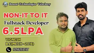 Besant Technologies Chennai Review | Full Stack Training in Chennai | How to switch Non-IT to IT Job