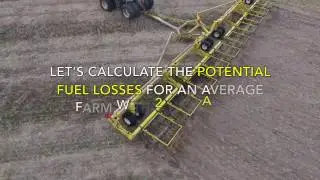 Showing potential fuel savings. Precision Land Management.Video#10. Markusson New Holland