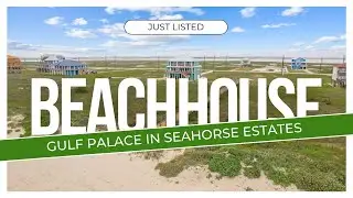 Million Dollar Beach House For Sale in Seahorse Estates on Follet's Island near Houston & Galveston