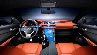 Car Interior 2012 Lexus LF CC Concept