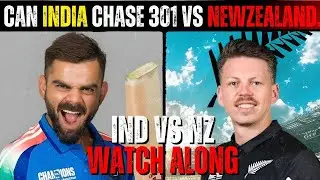 Live :  INDIA vs  NewzeaLand 1st ODI. Can India Chase 301. #indvsnz #livematch