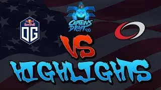 Dota 2 CD 4.0 - OG vs coL - Group Stage