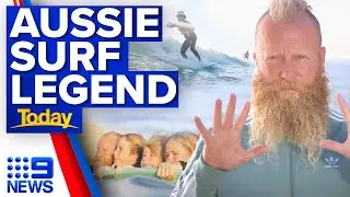 Australian surfer breaks world&rsquo;s longest surf session record | 9 News Australia