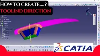CATIA V5 Tooling Direction | Beginner&rsquo;s Guide to Plastic Part Design #catiav5 #explore #automobile