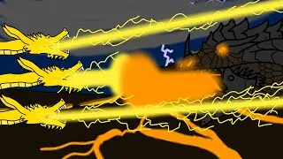 Dragoncember Day Thirty: Deathwing (VS King Ghidorah)