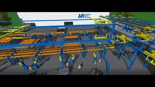 Anlagensimulation einer vollautomatischen Verzinkungsanlage