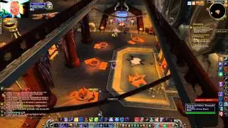 How to get into horde territory in dalaran