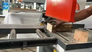 ZZCHRYSO High Speed Wood Timber Cut Off Saw Testing Video