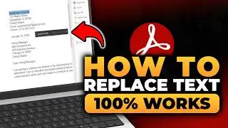How To Replace Text in Adobe Acrobat (𝟮𝟬𝟮𝟲) | 100% WORKS | NO Yapping, To The Point! | FAST & EASY