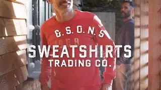 &SONS | Red & Navy 1968 Sweater
