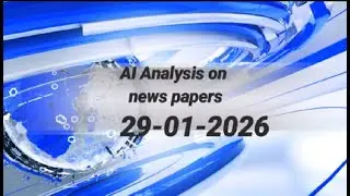 AI Analysis on news papers