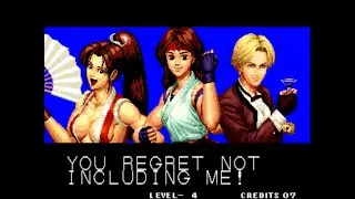 [King of Fighters '94] Women Fighters Team (England) vs Art of Fighting Team (Mexico)