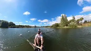 Coxless Four 10km Zone 2, Week 3, Day 20 FnS Training Block, 15th Feb 2025
