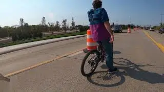 Biking to Partridge Creek (Clinton Township, Michigan) Bike Practically Ep 1