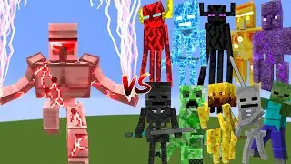 TITAN ADAMANTIUM GOLEM vs ALL TITAN BOSSES