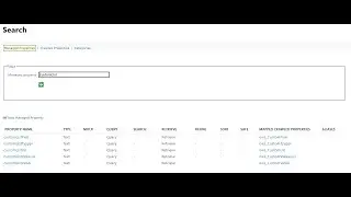 Casual SharePoint - Creating managed property