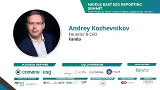 Middle East ESG Reporting Summit &mdash; Fanda