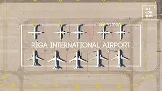 AIRPORT CAPTURED USING DRONES | MAVIC 2 PRO