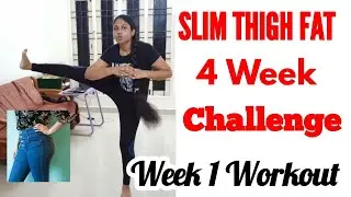 Burn Inner & Outer Thigh Fat in Just 10 Mins | REDUCE THIGH FAT 4 Week  Challenge | 6 BEST Exercises