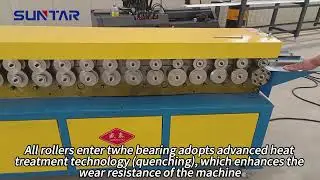 TDF flange forming machine